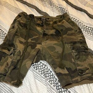 I’m selling: USED ladies camo shorts